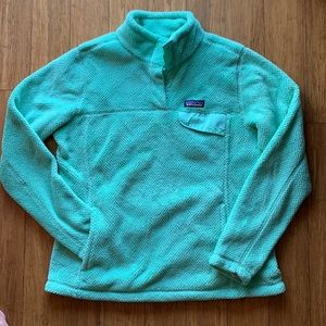 Patagonia Fleece 1/4 Snap Closure Pullover Large